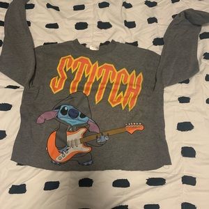 Slightly cropped stitch sweatshirt